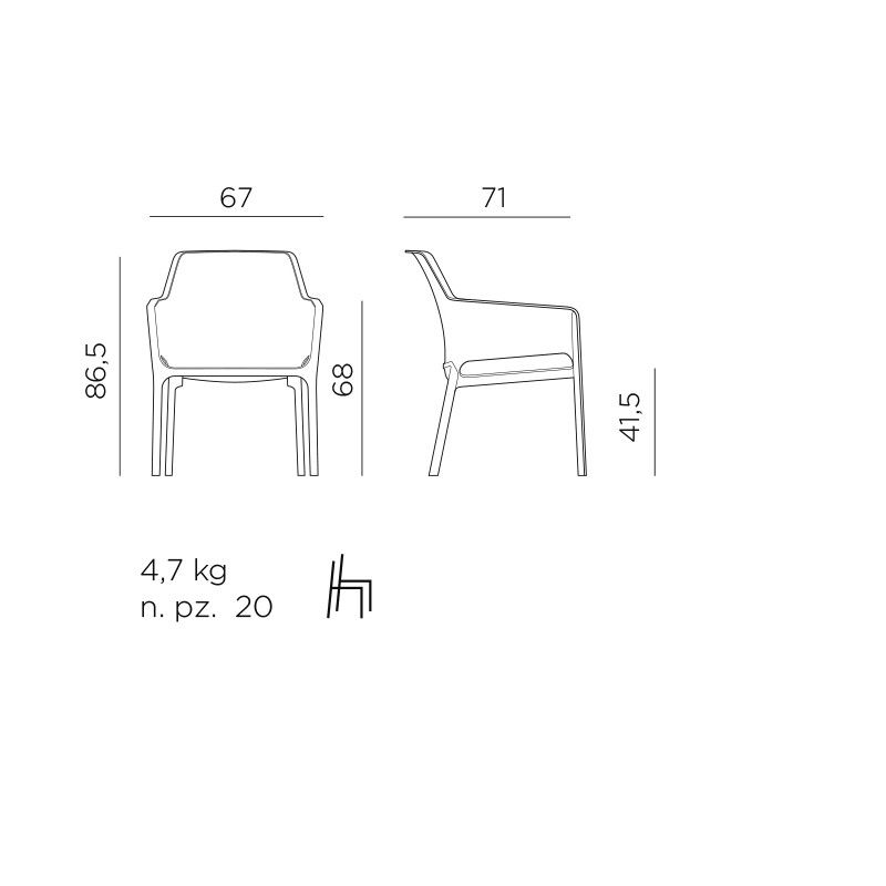 Poltrona Net Relax - Nardi