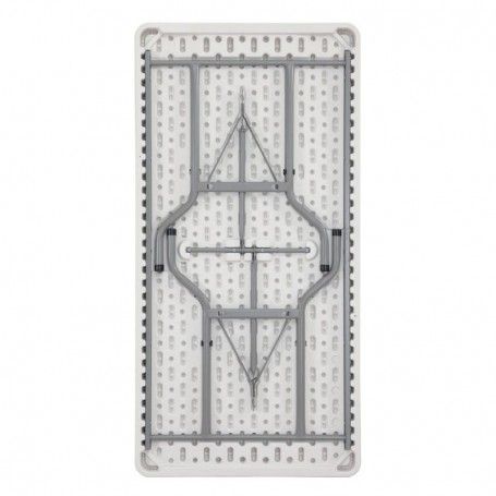 Tavolo da Catering con Gambe Pieghevoli 184 x 76 x H.74 cm