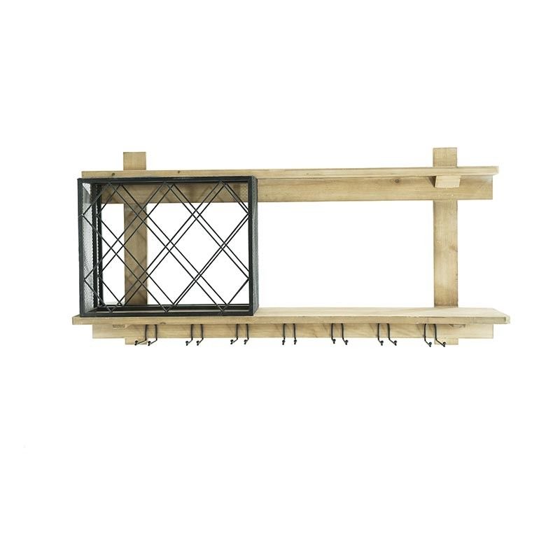 Mensola con Portabottiglie Uri