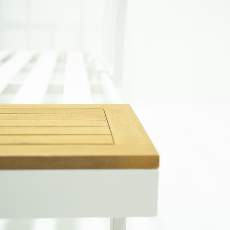 Set Divano Modulare in Alluminio Dafne White