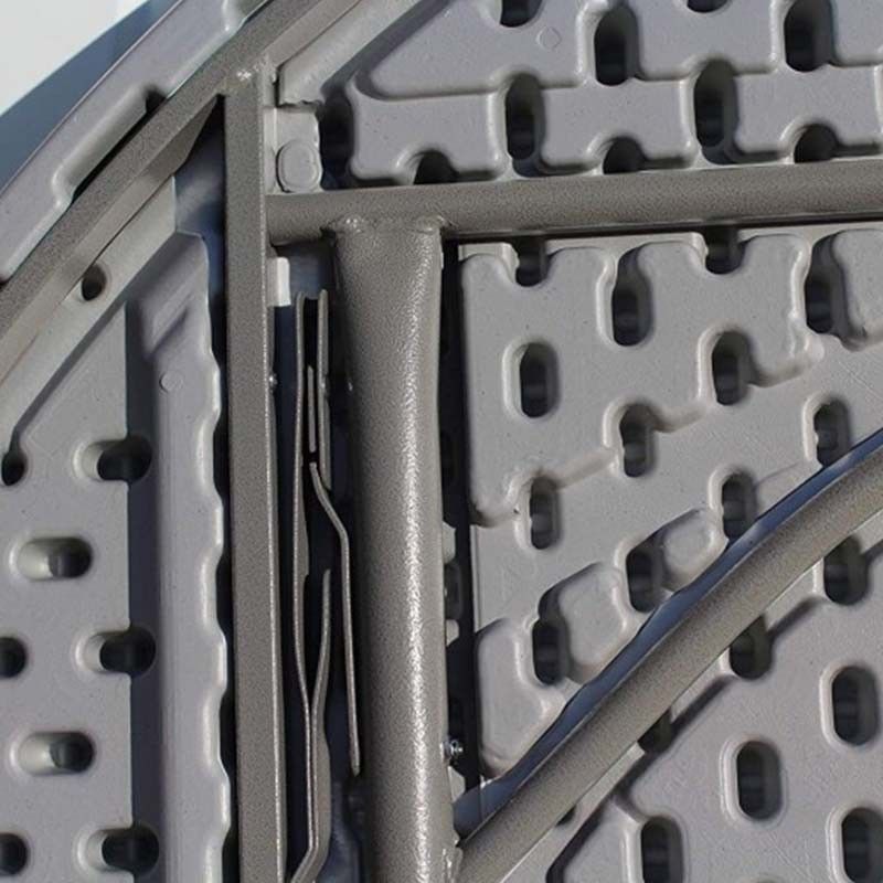 Tavolo Rotondo da Catering con Gambe Pieghevoli D.150xH.74 cm