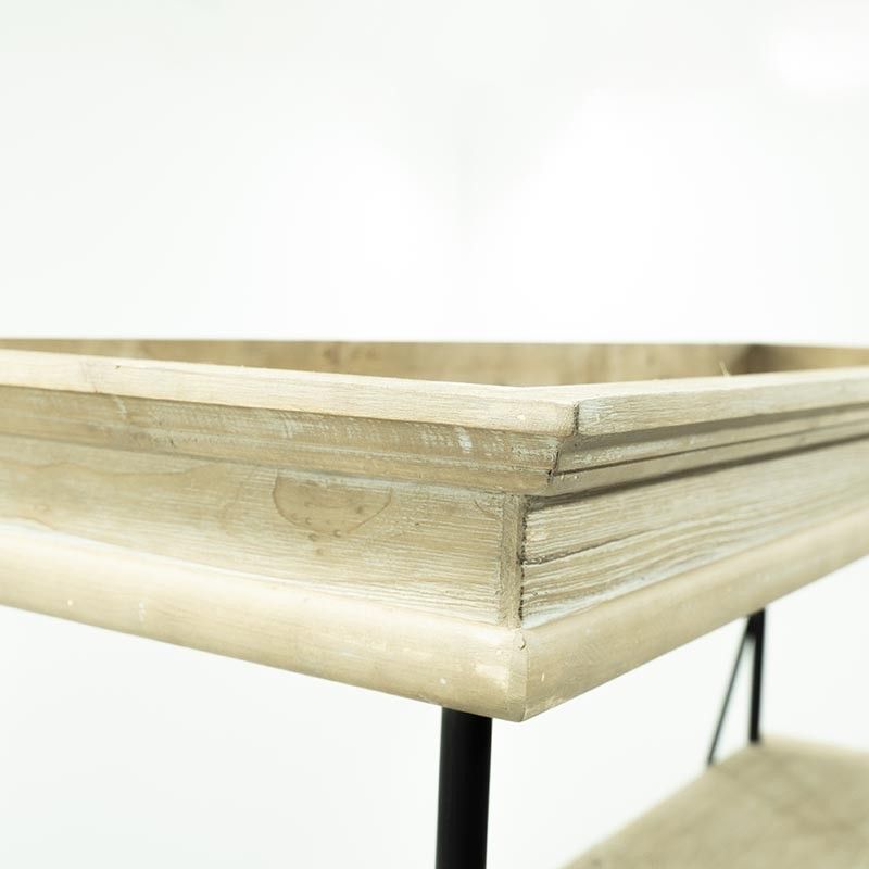 Scaffale/Libreria in Legno e Metallo, Stile Industrial - Fox