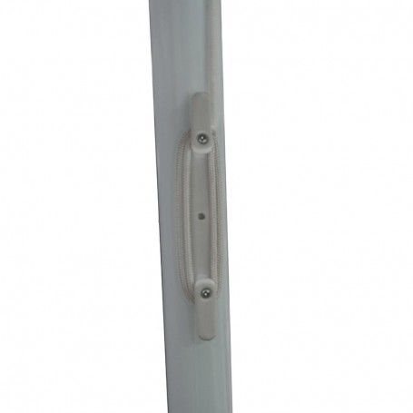 Ombrellone Palo Centrale in Alluminio da Esterno 3x3 mt Bianco | QD171A