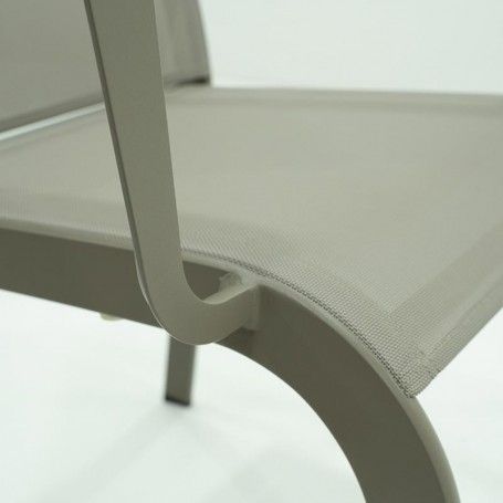 Tavolo Rettangolare Allungabile in Alluminio Tortora | Aci