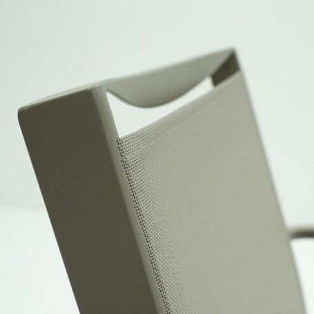 Tavolo Rettangolare Allungabile in Alluminio Tortora | Aci