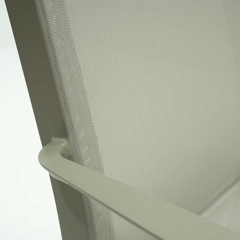 Tavolo Rettangolare Allungabile in Alluminio Tortora | Aci