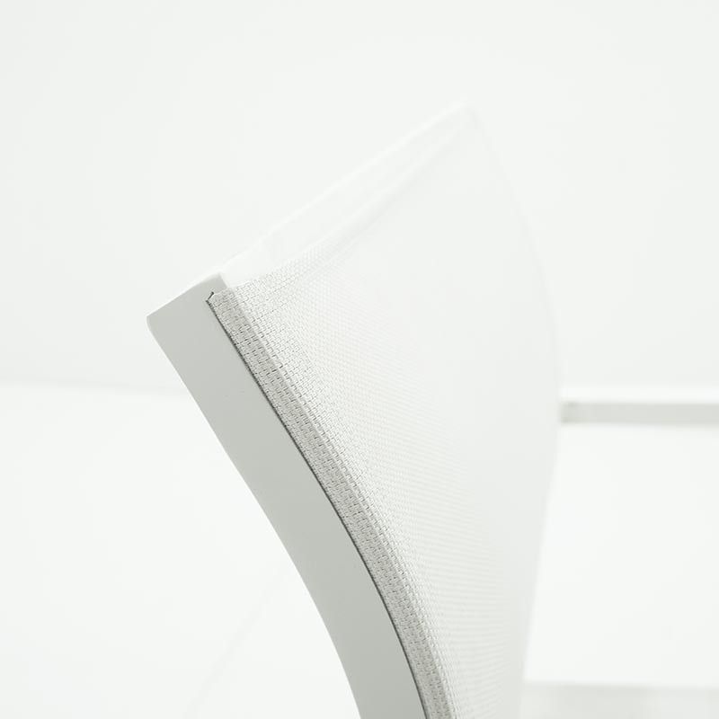 Tavolo Rettangolare Allungabile in Alluminio Bianco | Didone