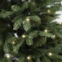 Albero di Natale Abete Verde con Luci Led H.150/240 cm Apertura ad Ombrello - Forest
