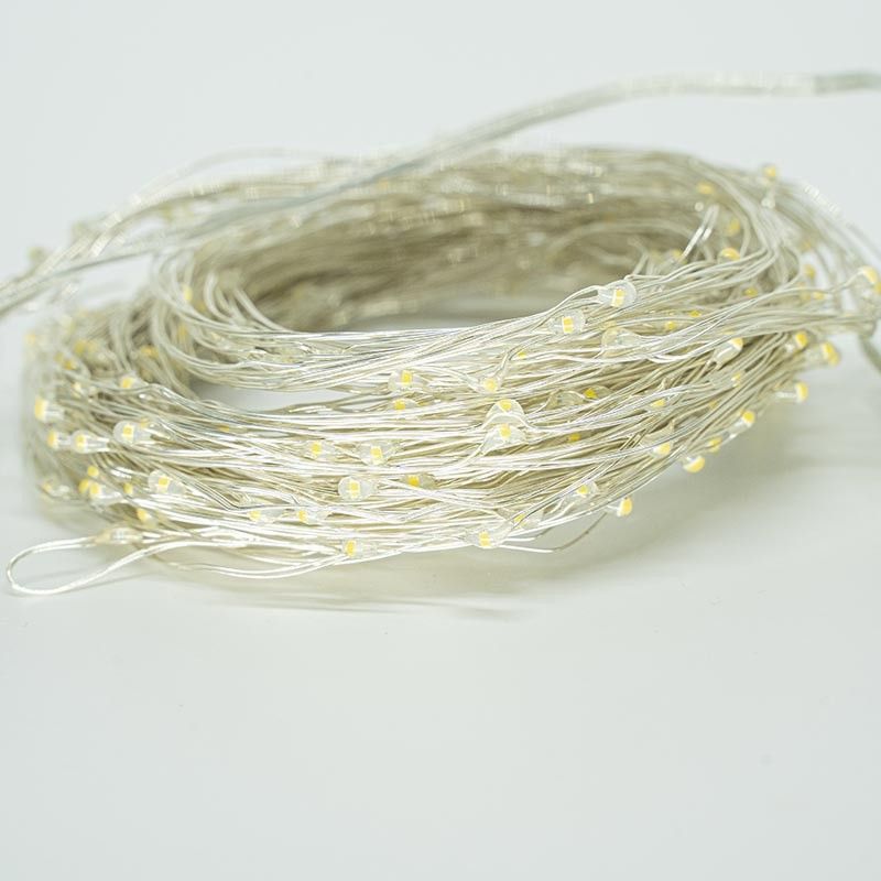 Ramo con 300 Luci Led Bianco Caldo con Trasformatore