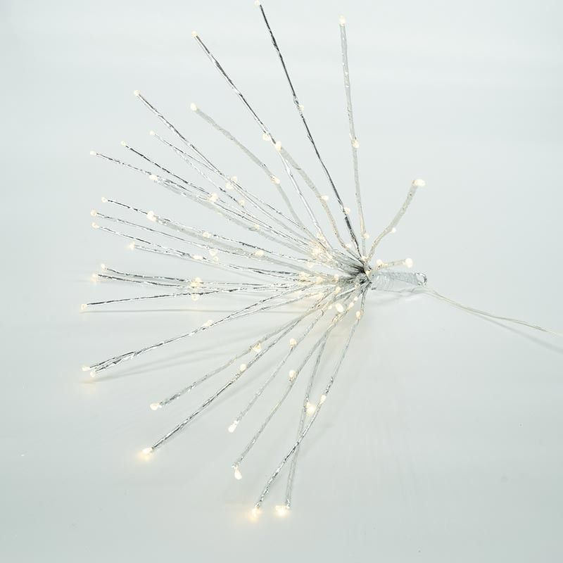 Fiore con Luci Led Bianco Caldo 30 cm con Trasformatore