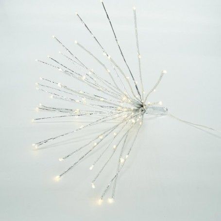 Fiore con Luci Led Bianco Caldo 30 cm con Trasformatore