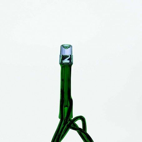 Catena con 700 Luci Led Bianco Freddo e Cavo Verde 35 metri, Uso Esterno