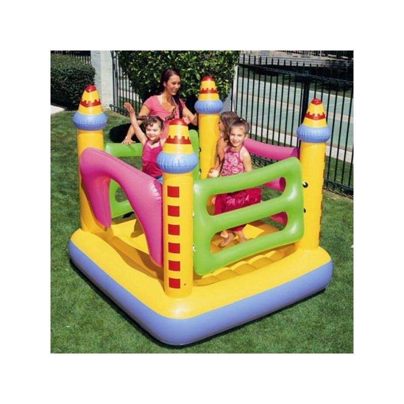 Gonfiabile Castello Multicolor 183x183x168 cm - Bestway