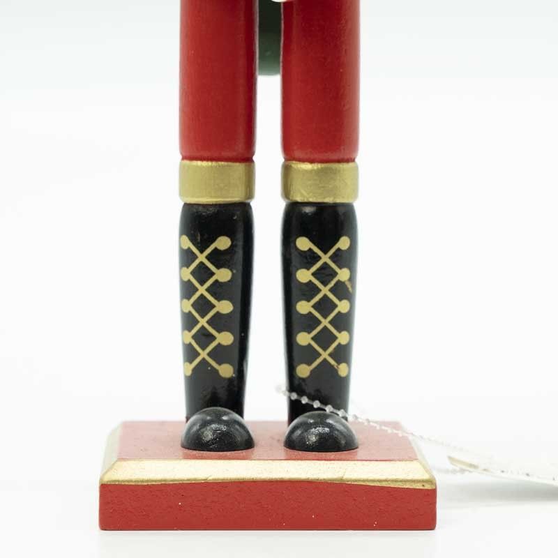 Schiaccianoci Natalizio in Uniforme con Tamburo H.30 cm