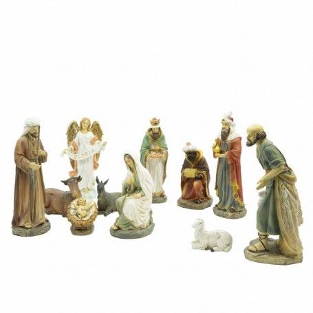 Natività in Poliresina 11 Pz H.15 cm