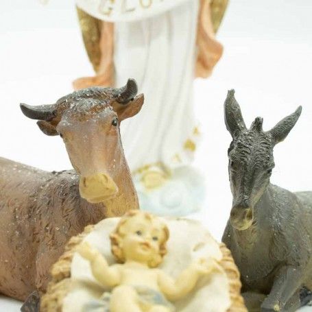 Natività in Poliresina 11 Pz H.15 cm