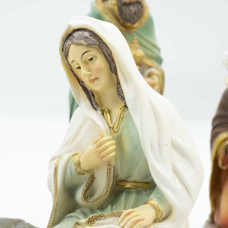 Natività in Poliresina 11 Pz H.15 cm