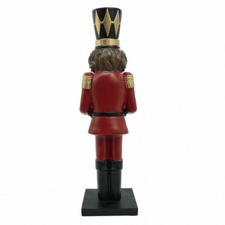 Schiaccianoci in Resina con Ghirlanda H.48 cm