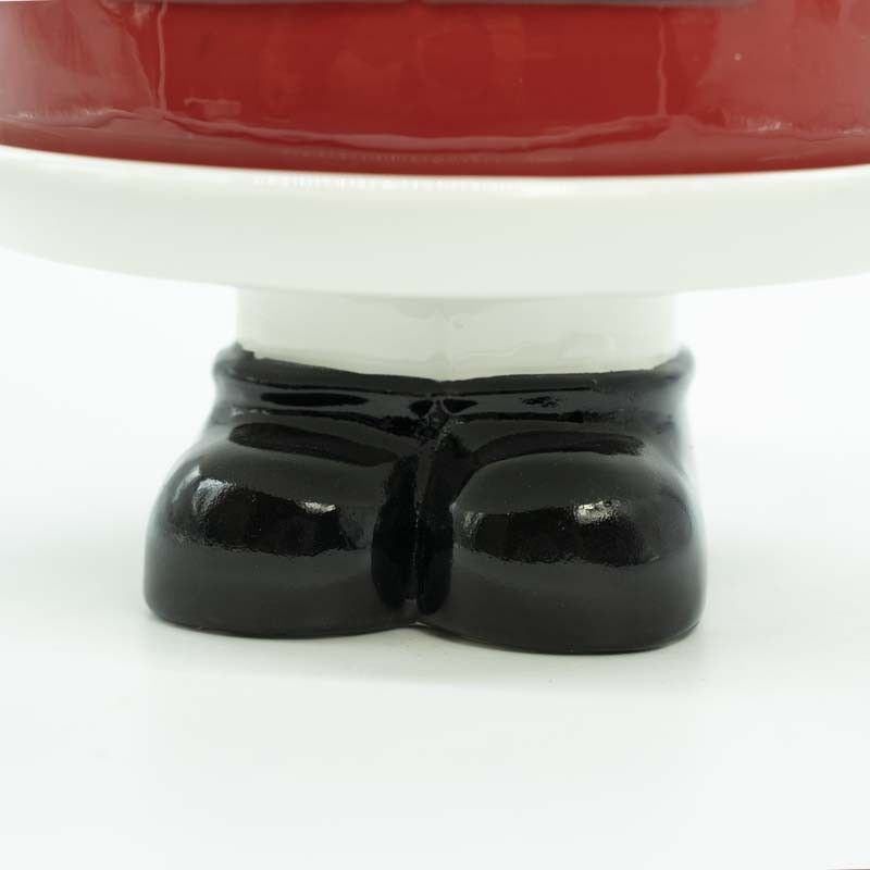 Schiaccianoci Portatorta Natalizio in Ceramica D.16,7xH.22 cm