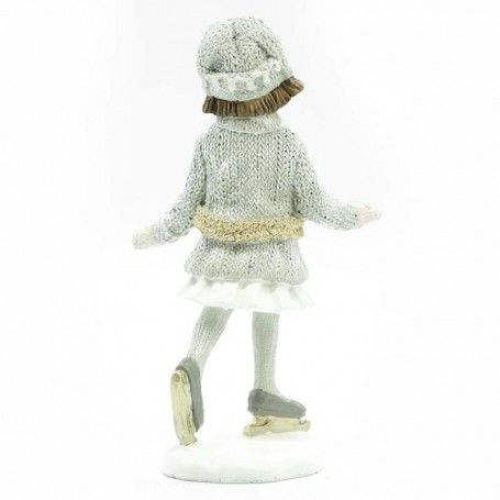 Pattinatrice su Ghiaccio in Poliresina H.15,5 cm