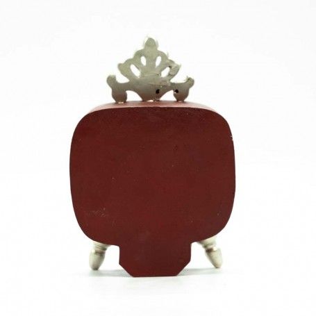 Tv Natalizia con Babbo Natale e Alberi H.15 cm