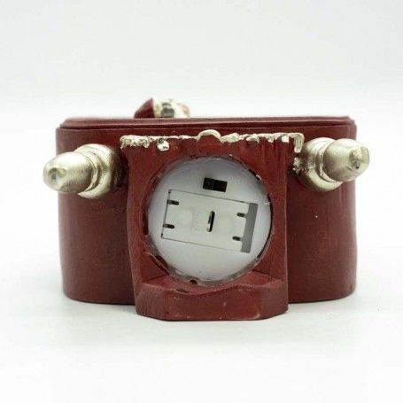 Tv Natalizia con Babbo Natale e Alberi H.15 cm