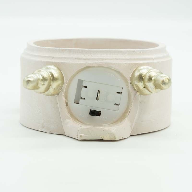 Sveglia Natalizia con Bimbi e Albero di Natale H.13 cm