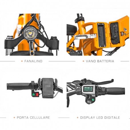 Bici Elettrica con Pedalata Assistita - Vinco