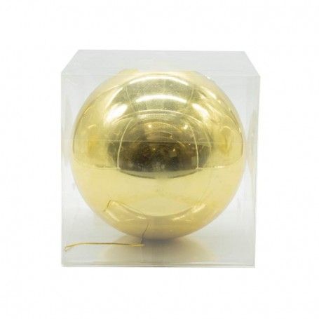 Palla di Natale in Plastica Lucida D.20 cm Conf. da 1 Pz