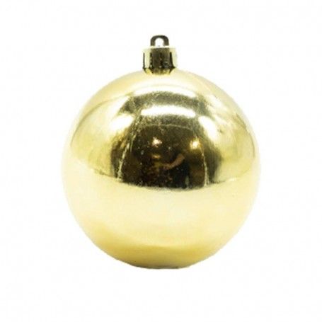 Palle di Natale in Plastica Lucide D.8 cm Confezione da 16 Pz