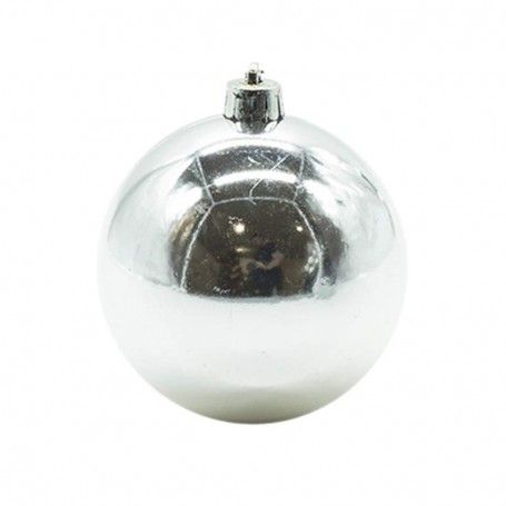 Palle di Natale in Plastica Lucide D.8 cm Confezione da 16 Pz
