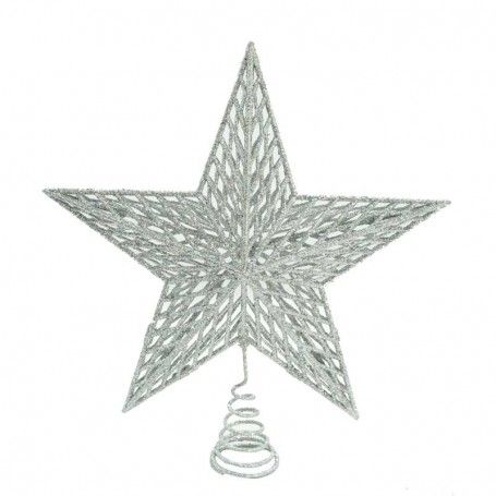 Puntale Stella Natalizio a 5 Punte 30 Cm