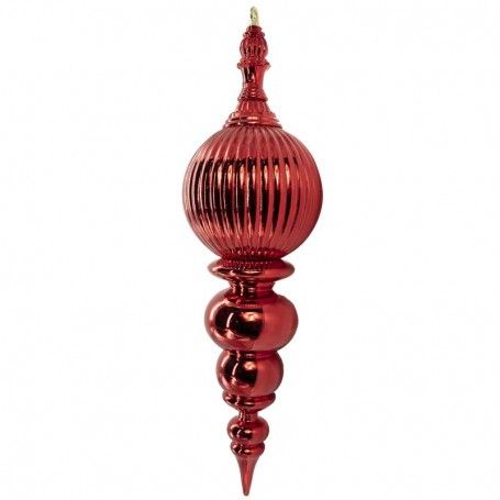 Pendente Natalizio Rosso Lucido H.71 cm