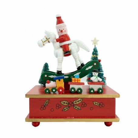 Carillon Rosso con Cavallo Bianco