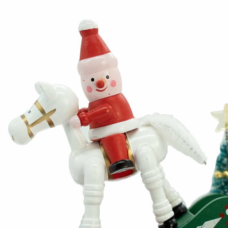 Carillon Rosso con Cavallo Bianco