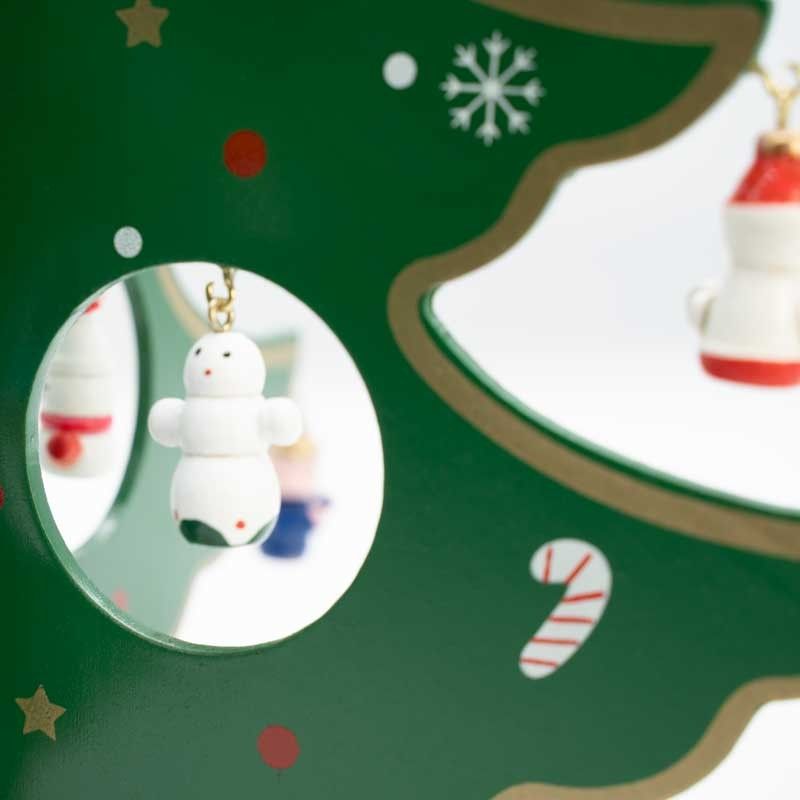 Alberello Natalizio con Addobbi 2 Colori