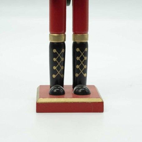 Schiaccianoci di Natale con Giacca di Velluto Verde H.38 cm