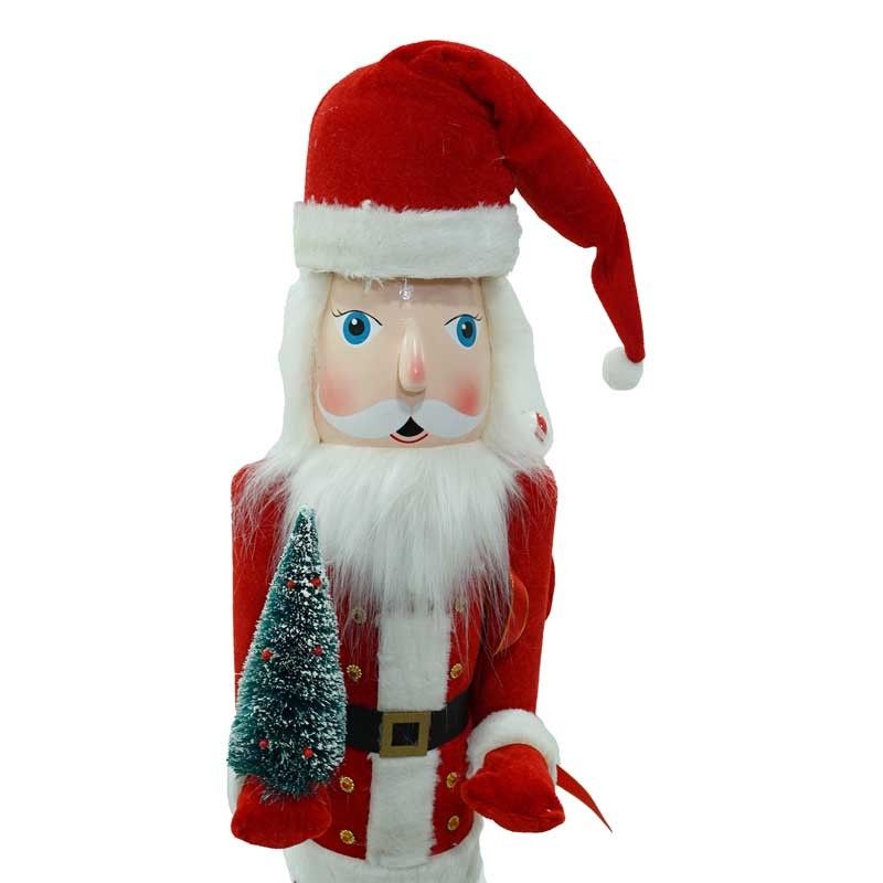 Babbo Natale in Legno H.90 cm