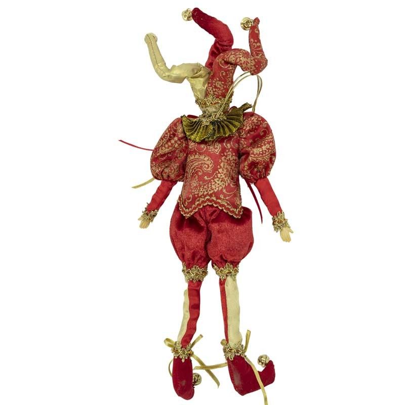 Jolly con Abito Rosso e Oro H.30 cm