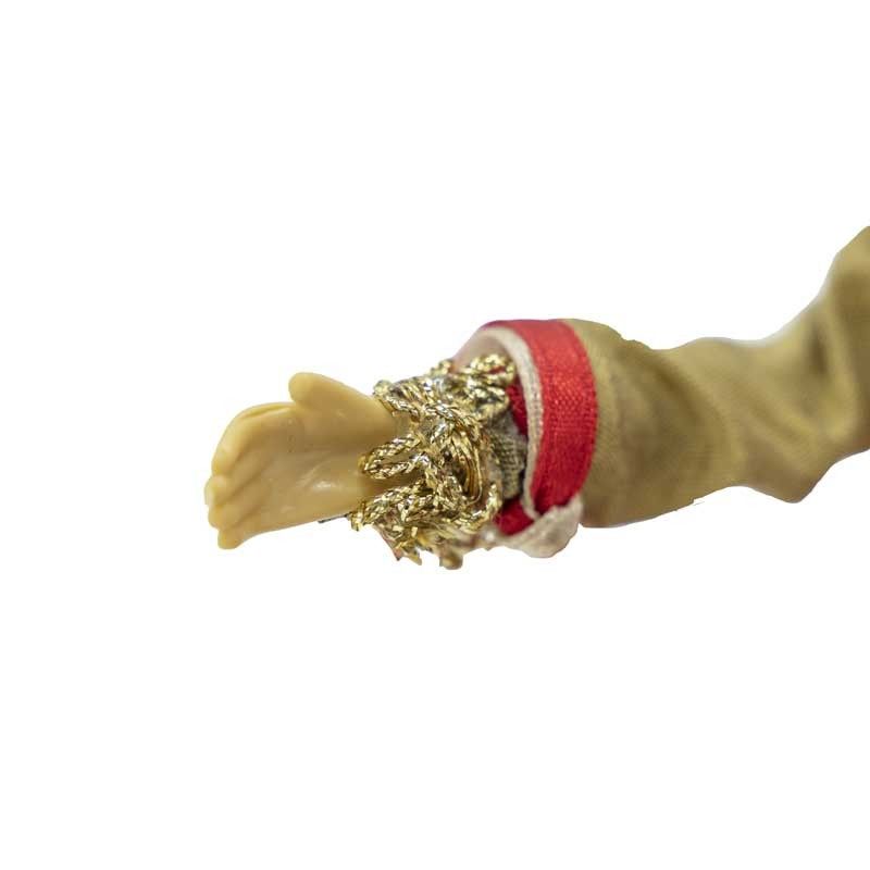 Jolly con Abito Rosso Oro e Platino H.30 cm