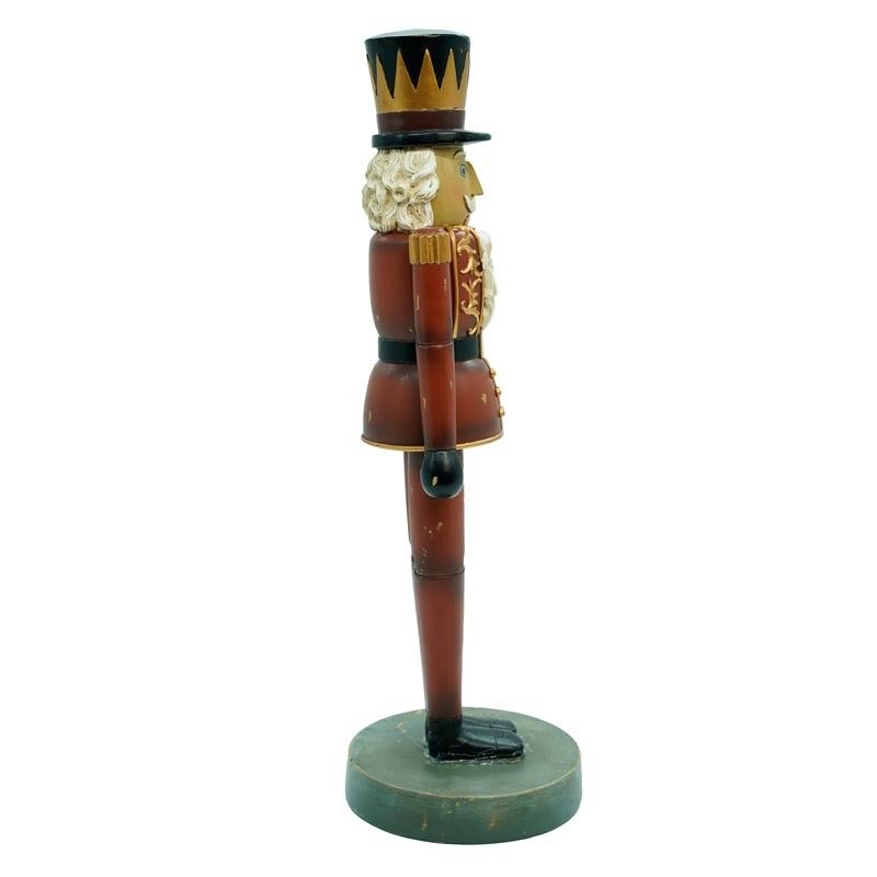 Soldatino Natalizio in Resina Rosso H.43 cm