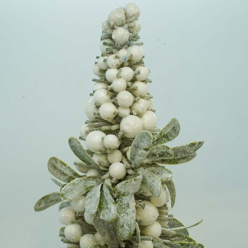 Alberello Natalizio con Bacche 52x20 cm