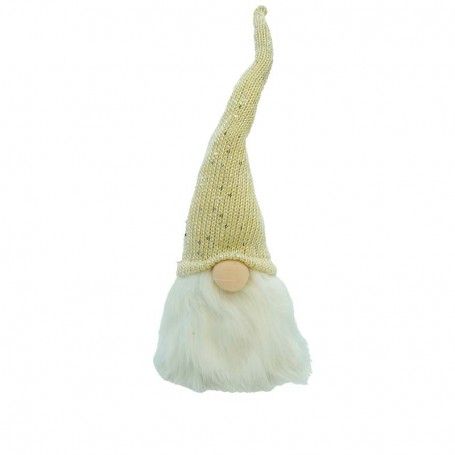 Testa di Gnomo Natalizie Beige/Rosa H.56 cm