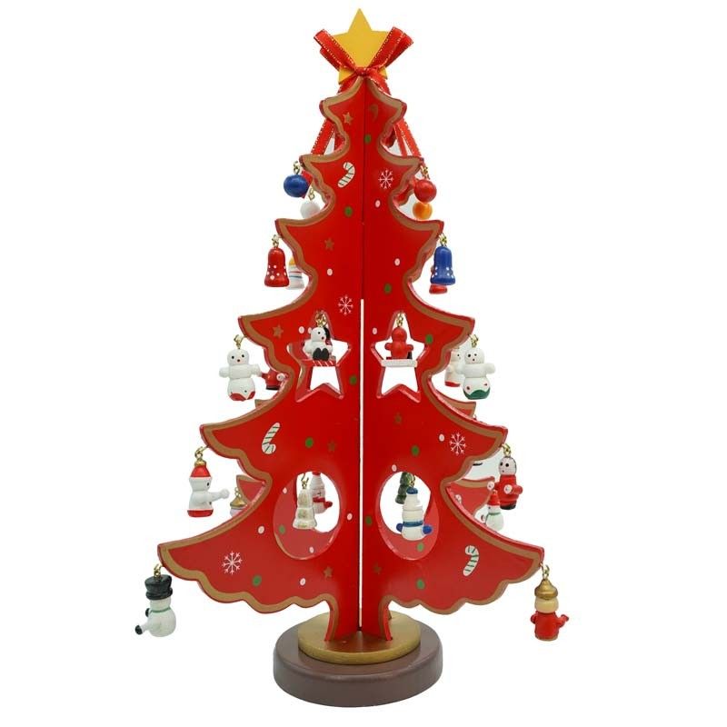 Alberello Natalizio con Addobbi 2 Colori