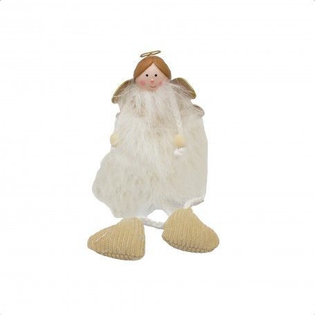 Bambolina Natalizia Ponpon 2 Colori