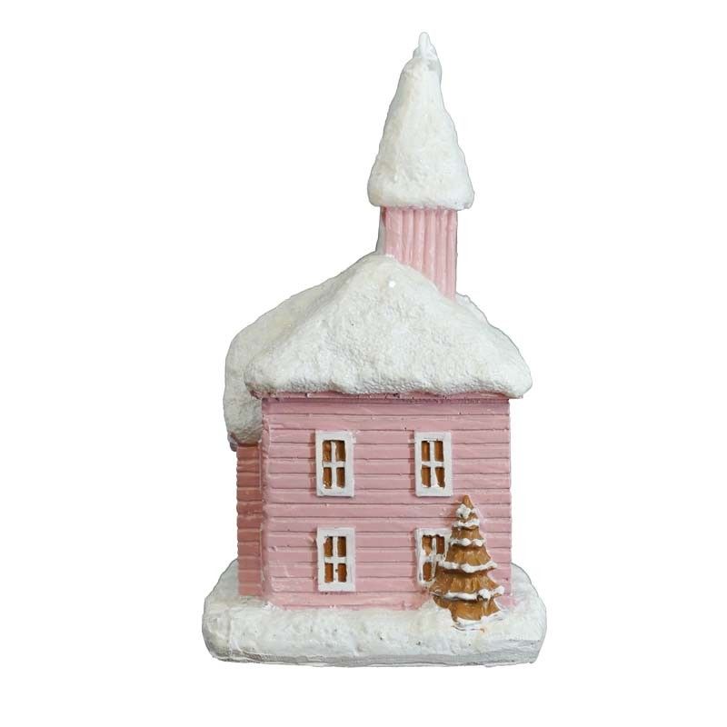 Casetta Natalizia in Resina H.8 cm