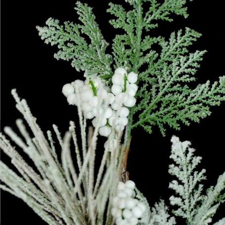 Ramo Natalizio Innevato H.60 cm