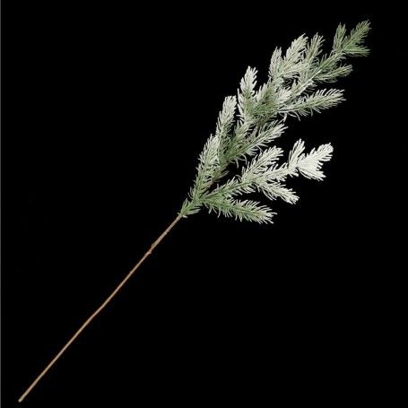 Rametto Natalizio di Pino Innevato H.77 cm