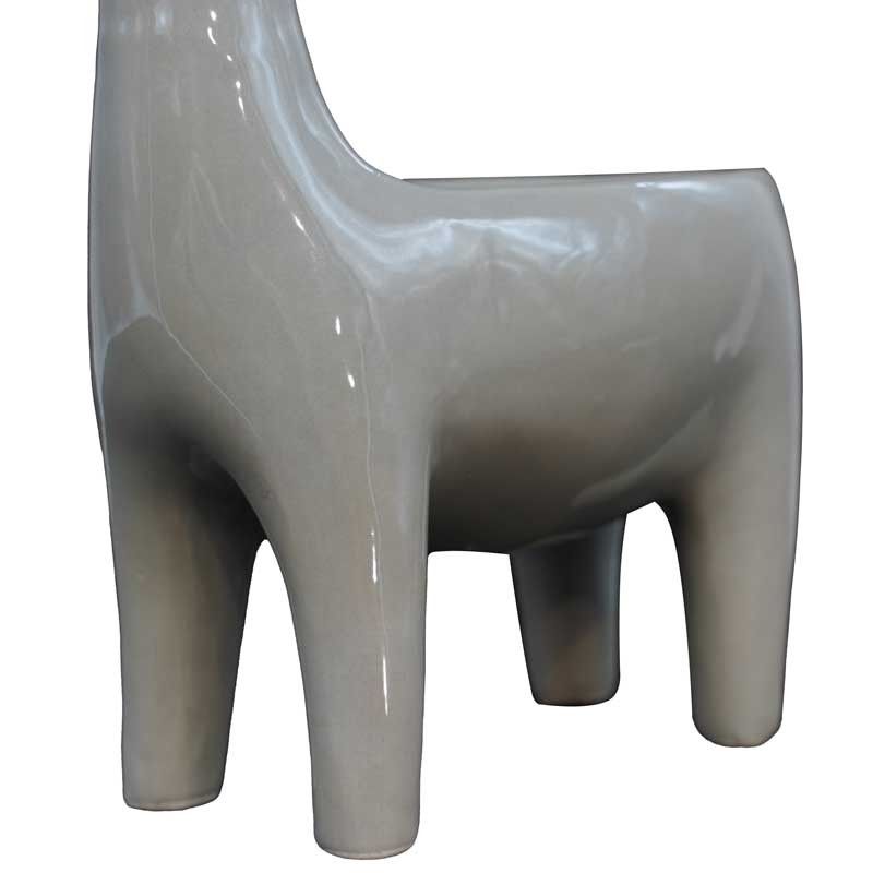 Renna con Contenitore 2 Colori H.24 cm