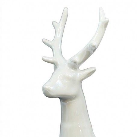 Renna con Contenitore 2 Colori H.24 cm